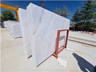 Afyon White  Marble Slabs