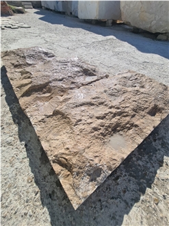 Big Size Split Face Travertine Split Wall Stone