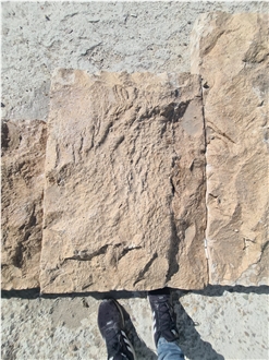 Big Size Split Face Travertine Split Wall Stone