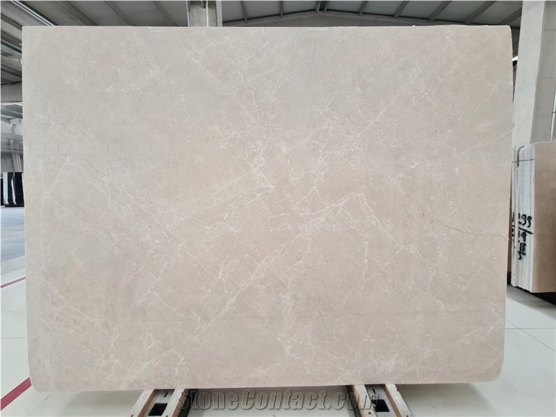 Burdur Beige Marble Slab Tiles