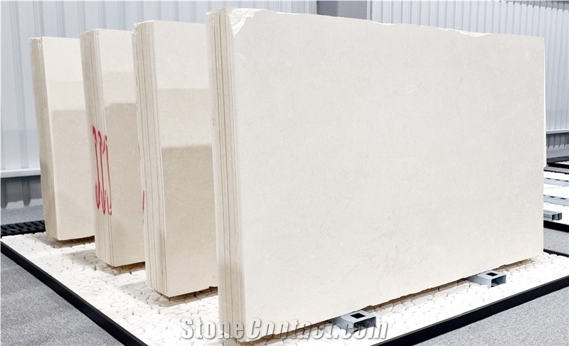 Cloudy Limestone Slabs