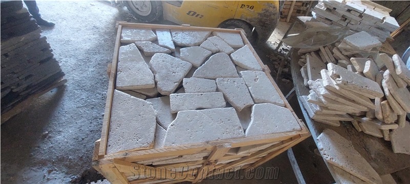 Crazy Paving Building Stones, Travertine Flagstone