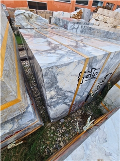 Invisible Grey Bluette Marble Blocks