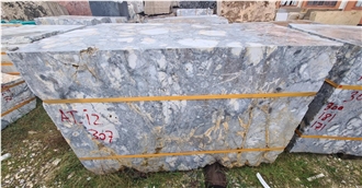 Invisible Grey Bluette Marble Blocks