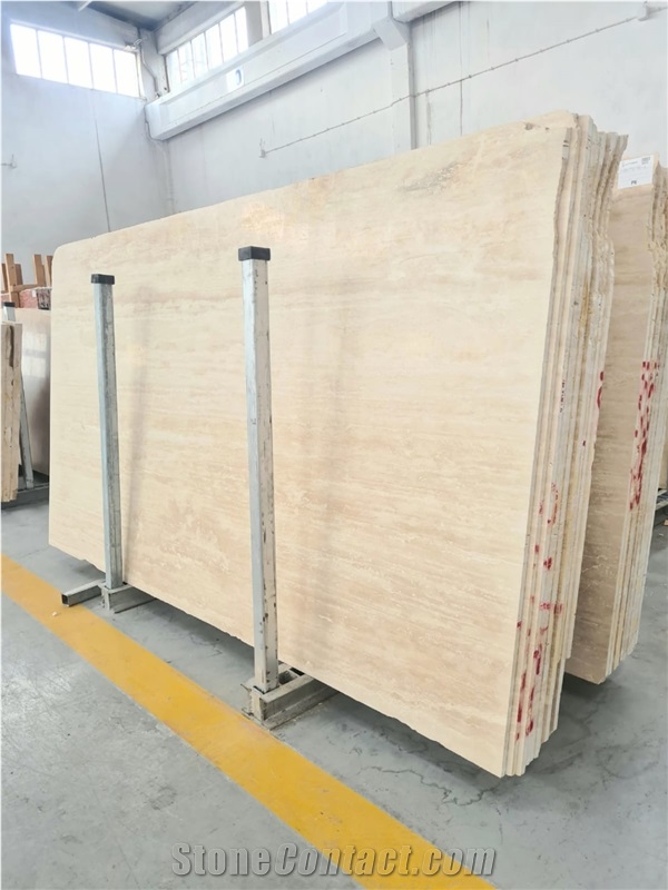 Ivory Travertine Slabs