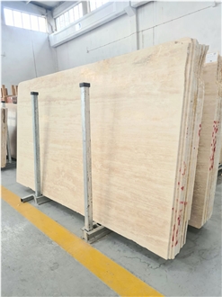 Ivory Travertine Slabs