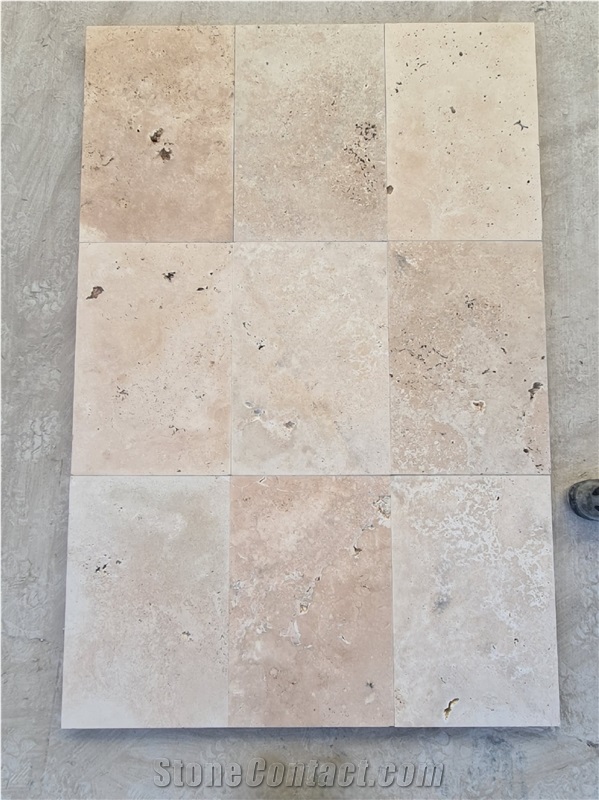 Light Commercial Travertine Tiles