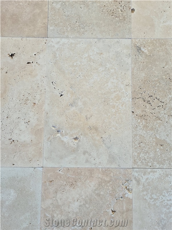 Light Commercial Travertine Tiles