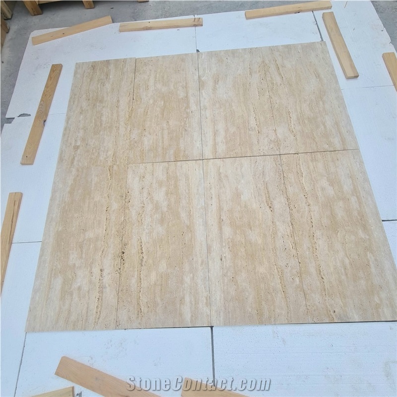 Light Travertine Veincut  Tiles