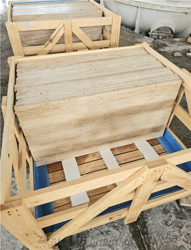 Light Travertine Veincut  Tiles
