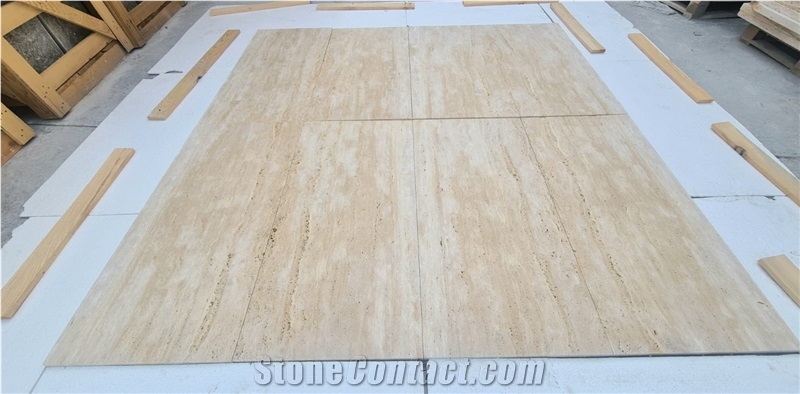 Light Travertine Veincut  Tiles