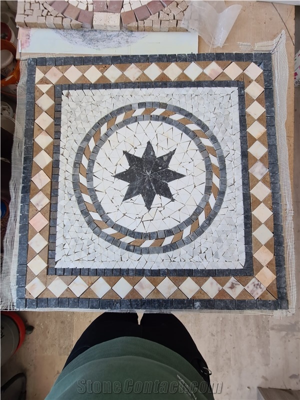 Marble Mosaic Medallions