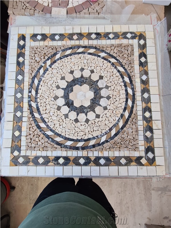 Marble Mosaic Medallions