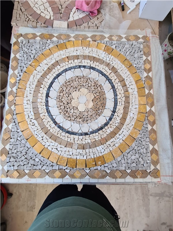 Marble Mosaic Medallions