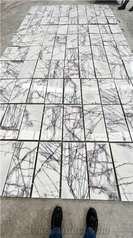 Milas Lilac Marble Tiles