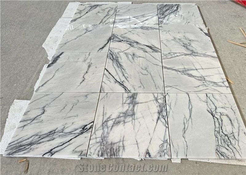 Milas Lilac Marble Tiles