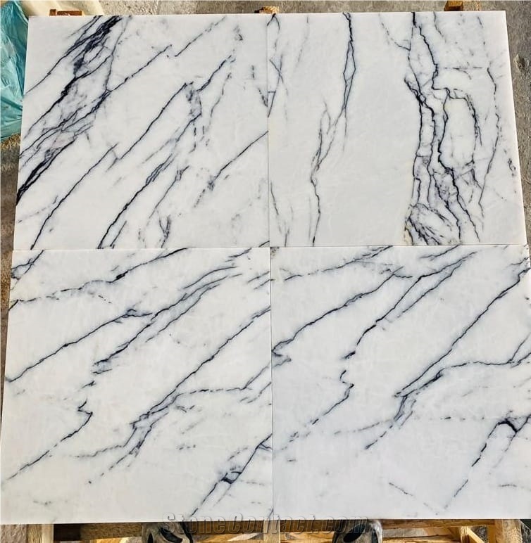 Milas Lilac Marble Tiles