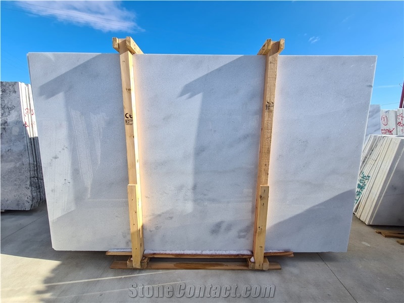Mugla White Eco Marble Slabs