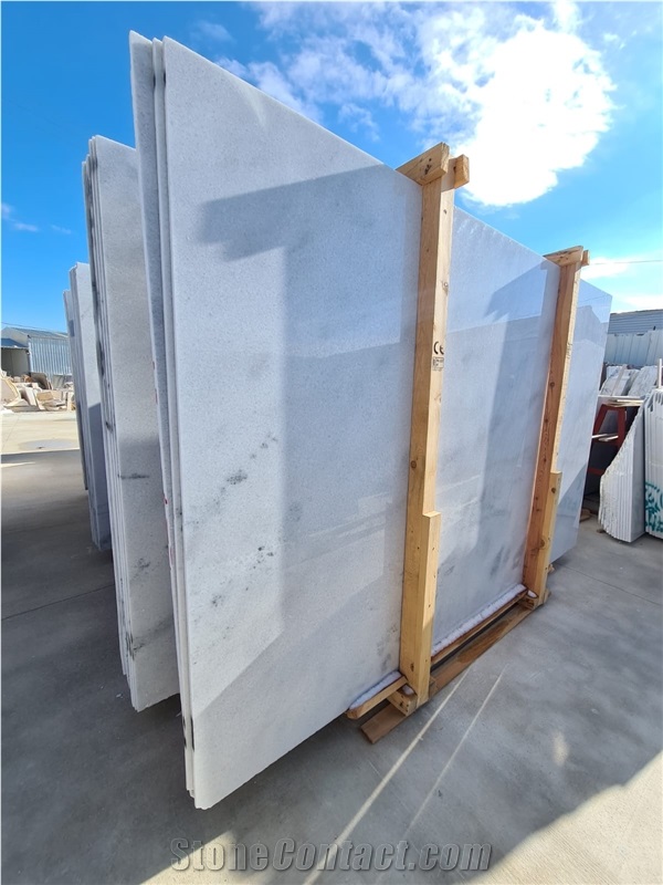 Mugla White Eco Marble Slabs