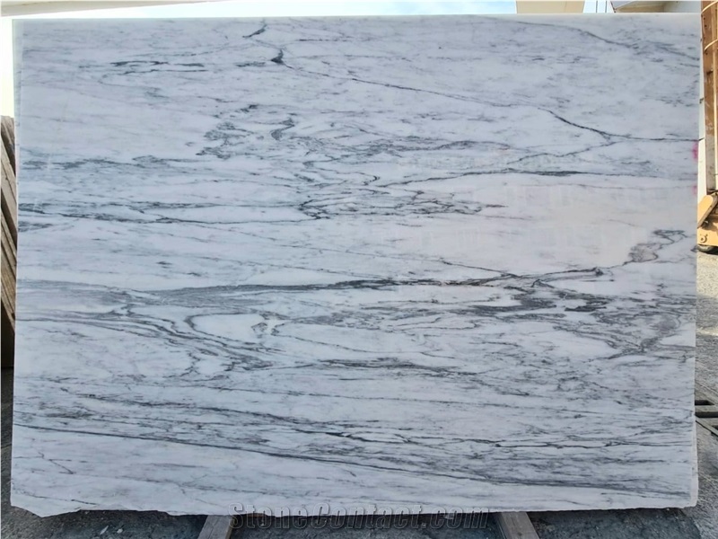 Muğla Oasis White Marble Slabs