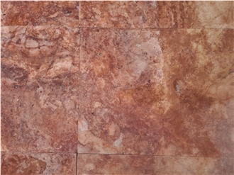 Rosa Travertine Tumbled Tiles