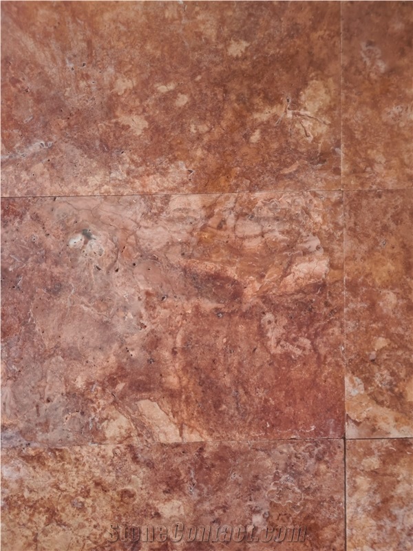 Rosa Travertine Tumbled Tiles