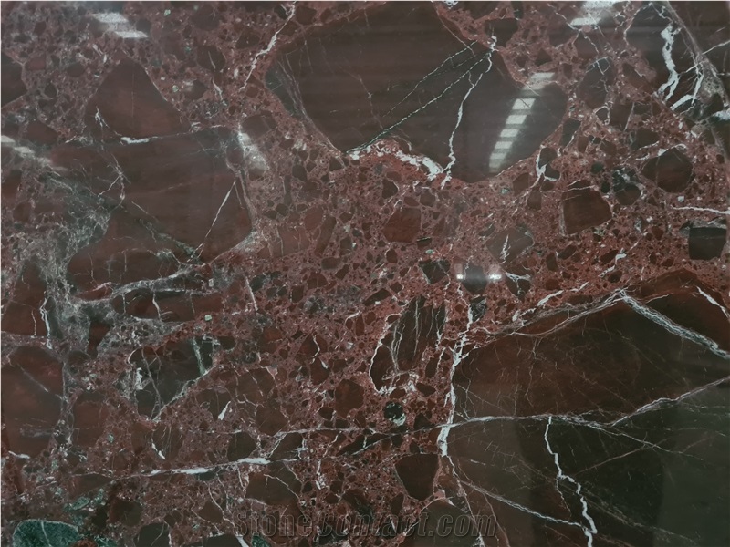 Rosso Lepanto Marble Slabs