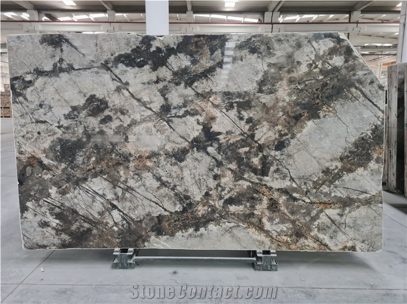 Silver Roots  Marble Slabs