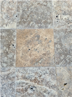 Silver Travertine Tumbled Commercial Tiles Silver Travertine Tumbled Commercial Tiles