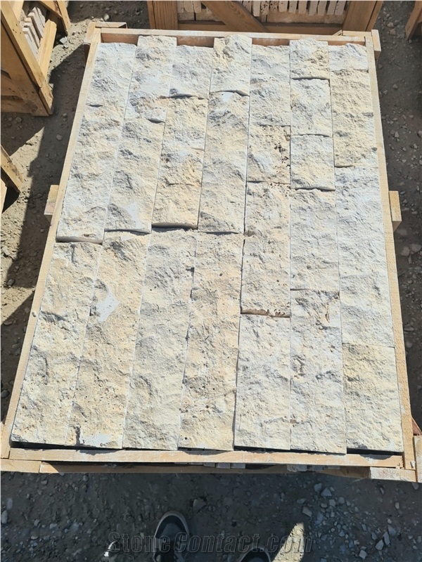 Travertine Light  Split Wall Stone