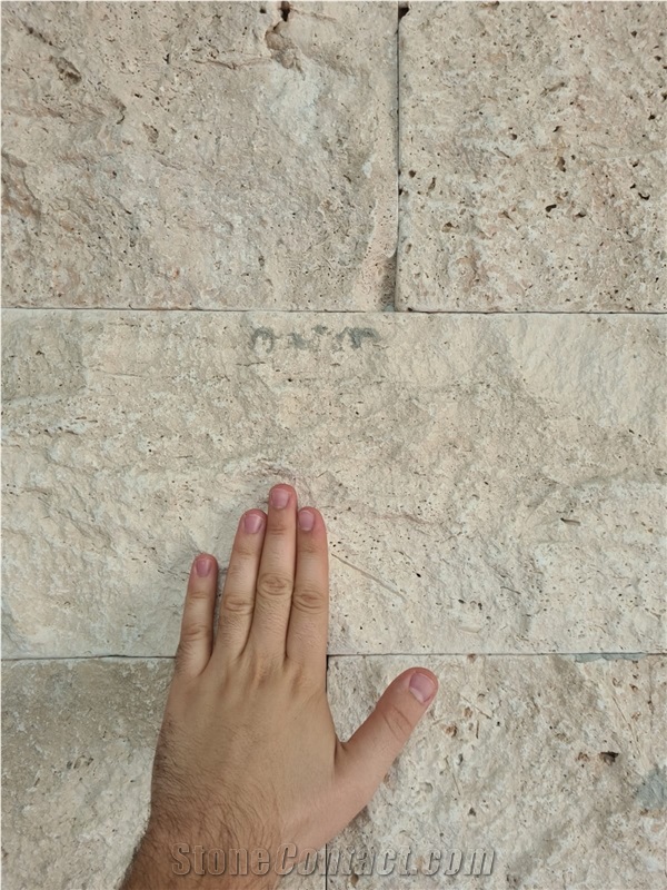 Travertine Light  Split Wall Stone