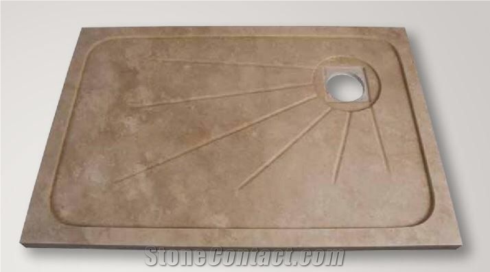 Travertine Shower Tray