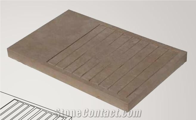 Travertine Shower Tray