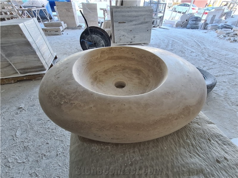 Travertine Wash Sink