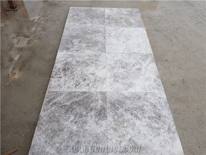 Tundra Grey Marble Tiles