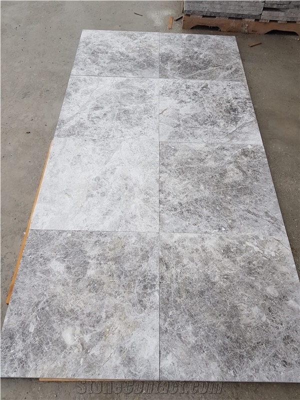 Tundra Grey Marble Tiles