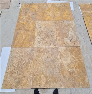 Yellow Travertine Tiles
