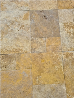 Yellow Travertine Tiles