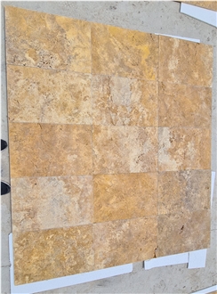 Yellow Travertine Tiles