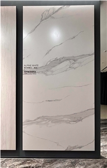 3200*1600 Alpine White White Matt 1.2Cm Porcelain Slabs