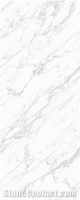 3200*1600 Arabescato White Matt 1.2Cm Sintered Stone Floor