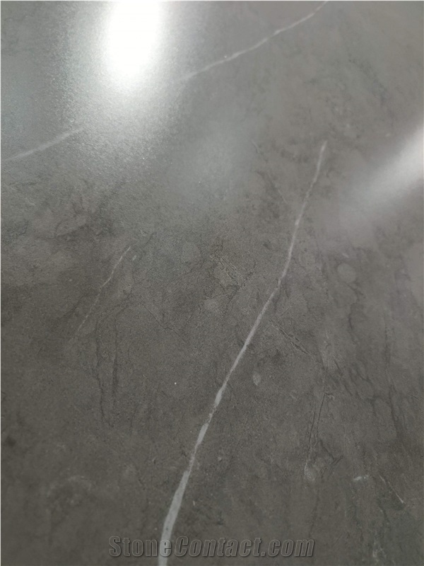 3200*1600 Armani  Grey Matt 1.2Cm Marble Look Sintered Stone