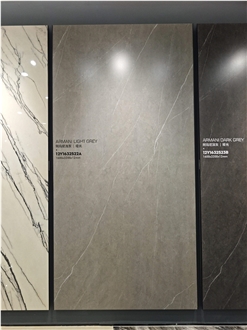 3200*1600 Armani  Grey Matt 1.2Cm Porcelain Tiles