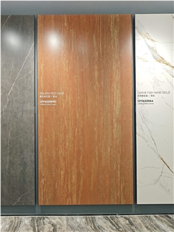 3200*1600 Wood Red Matt 1.2Cm Porcelain Slabs