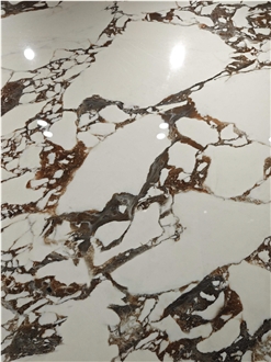 China Herman White Polish 12Mm Sintered Stone Slabs