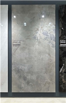 China Turkey Blanco Ibiza Beige Glossy 12Mm Porcelain Slabs