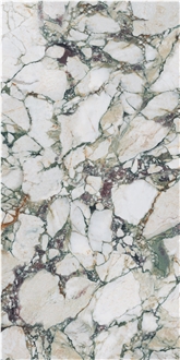 Chinese Bulgari Green  Polish 12Mm Sintered Stone Tiles