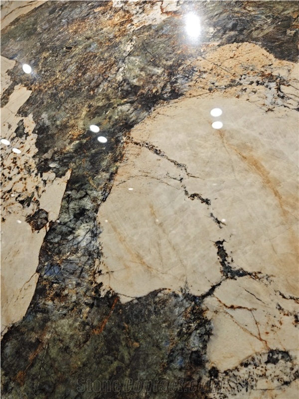 Chinese Patagonia Green Polished 12Mm Sintered Stone Tiles