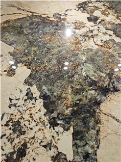 Chinese Patagonia Green Polished 12Mm Sintered Stone Tiles