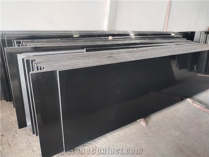Black Galaxy Granite Slabs